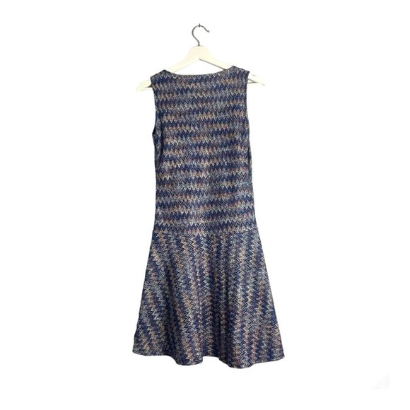 Anthropologie Maeve Westwater Chevron Knit Dress Size XS Boho Bohemian - Picture 5 of 10